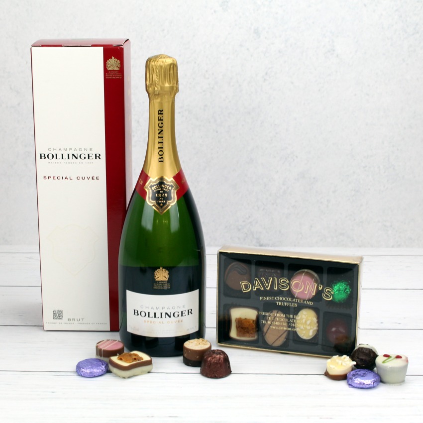 Bollinger Special Cuvée and Handmade Chocolates