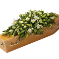 Lilies Casket Spray - Standard