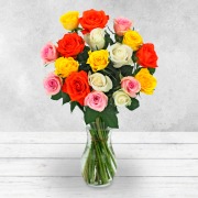 18 Mixed Rose Bouquet