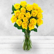 18 Yellow Rose Bouquet