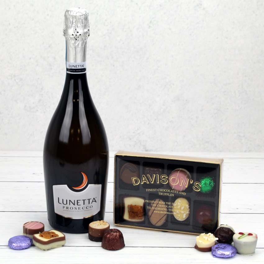 Prosecco and Handmade Chocolates