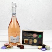 Prosecco Rosé and Handmade Chocolates